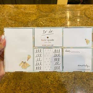 NIB Kate Spade Pencil Shavings Notepad set